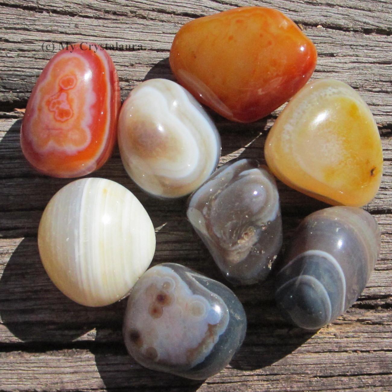 Agate - Banded Agate - Buy Crystals Online - My CrystalAura