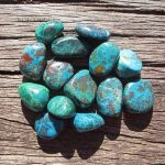 Chrysocolla. Crystals to help with lung problems