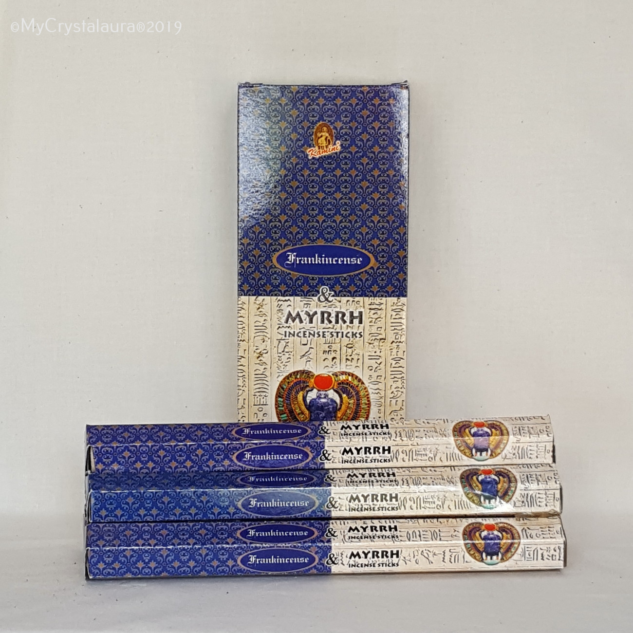 Kamini Frankincense Myrrh Incense 20-40-60-80-100-120 Sticks You Pick Amount 