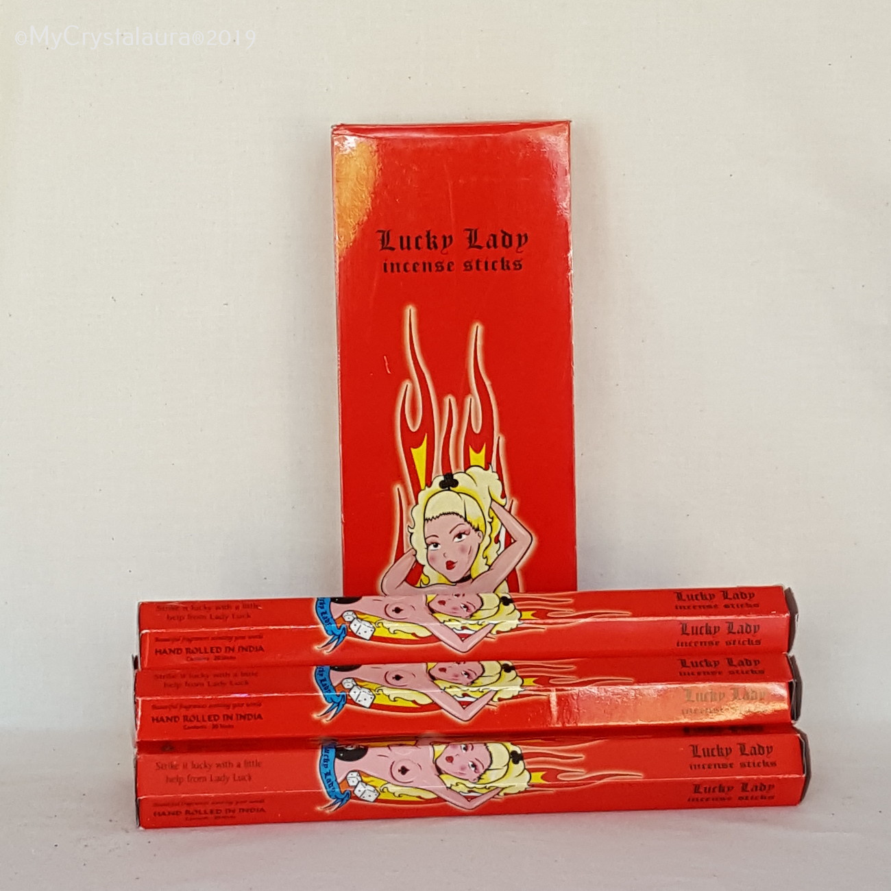 Kamini Lucky Lady Incense 20-40-60-80-100-120 Sticks You Pick Amount 