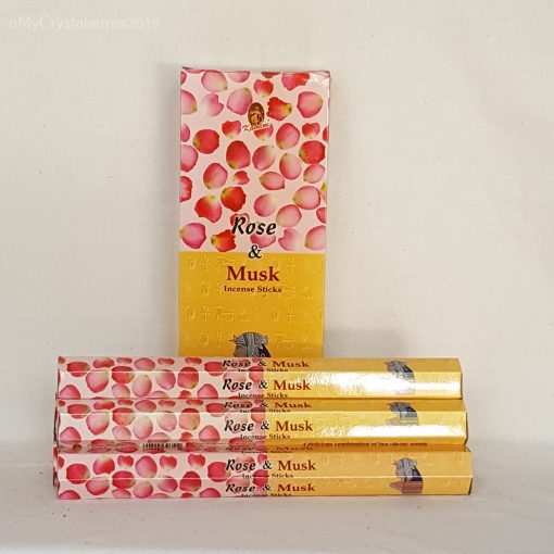 Rose & Musk incense