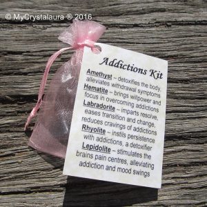Crystals for Addictions - Addictions Kit