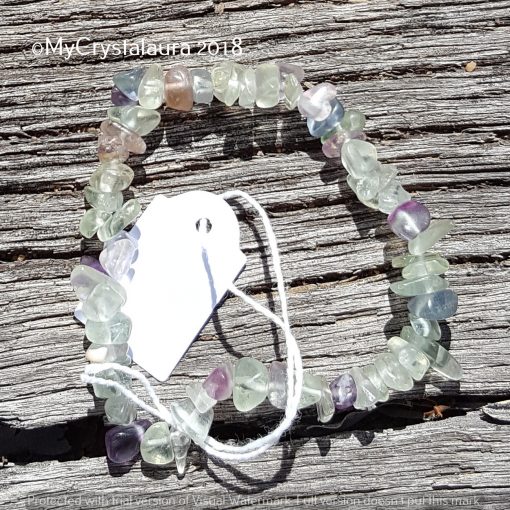 Fluorite Bracelet.