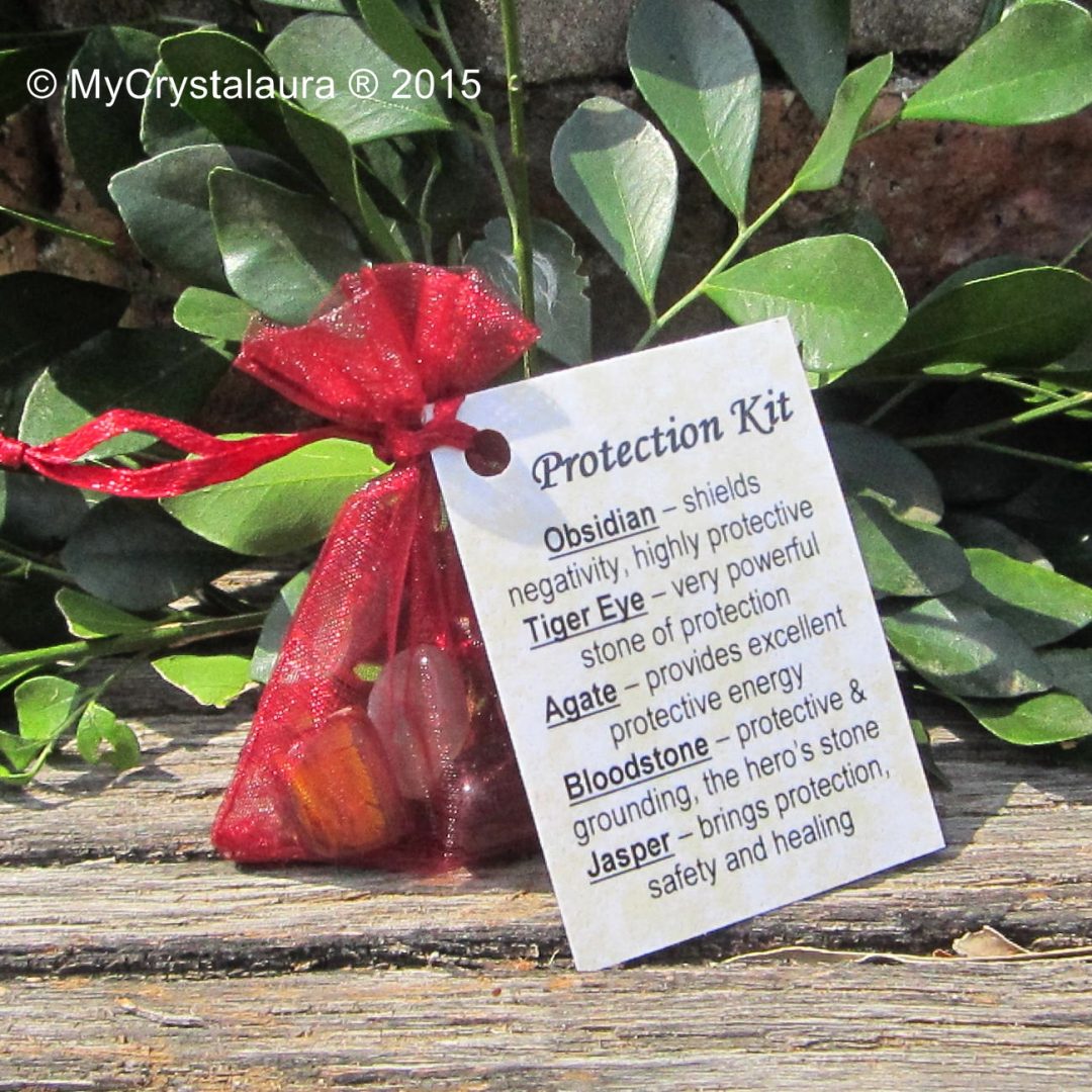 Protection Kit Crystal Healing Kit Buy Crystals Online My CrystalAura