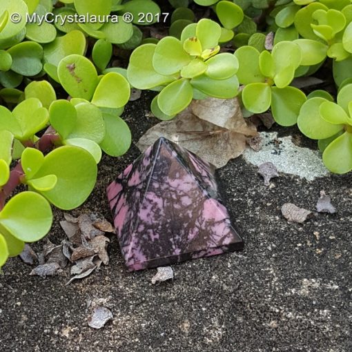 Rhodonite Pyramid