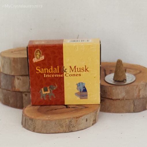 Sandal & Musk Incense Cones