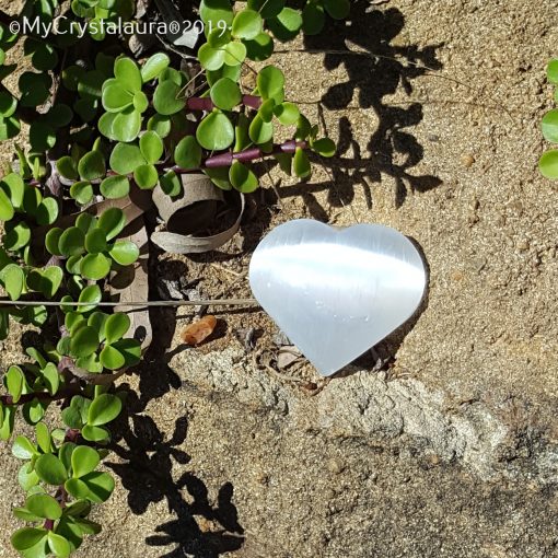 Selenite Heart