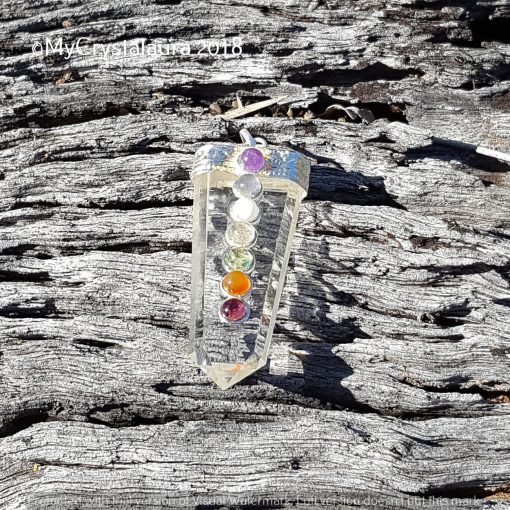 Quartz Chakra Pendant