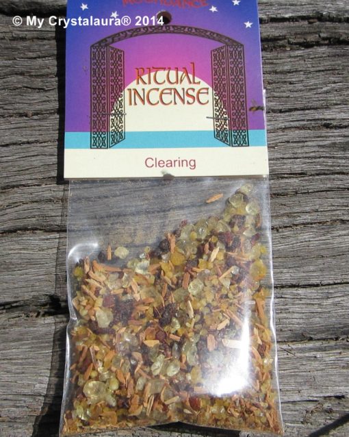 Clearing ritual incense