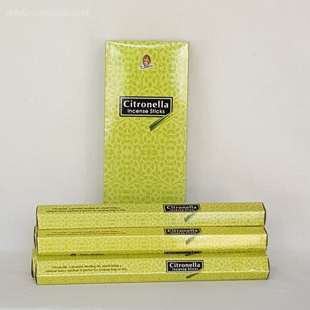 Citronella Incense Sticks Kamini Incense Sticks My CrystalAura