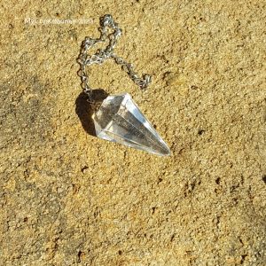 Clear Quartz Pendulum