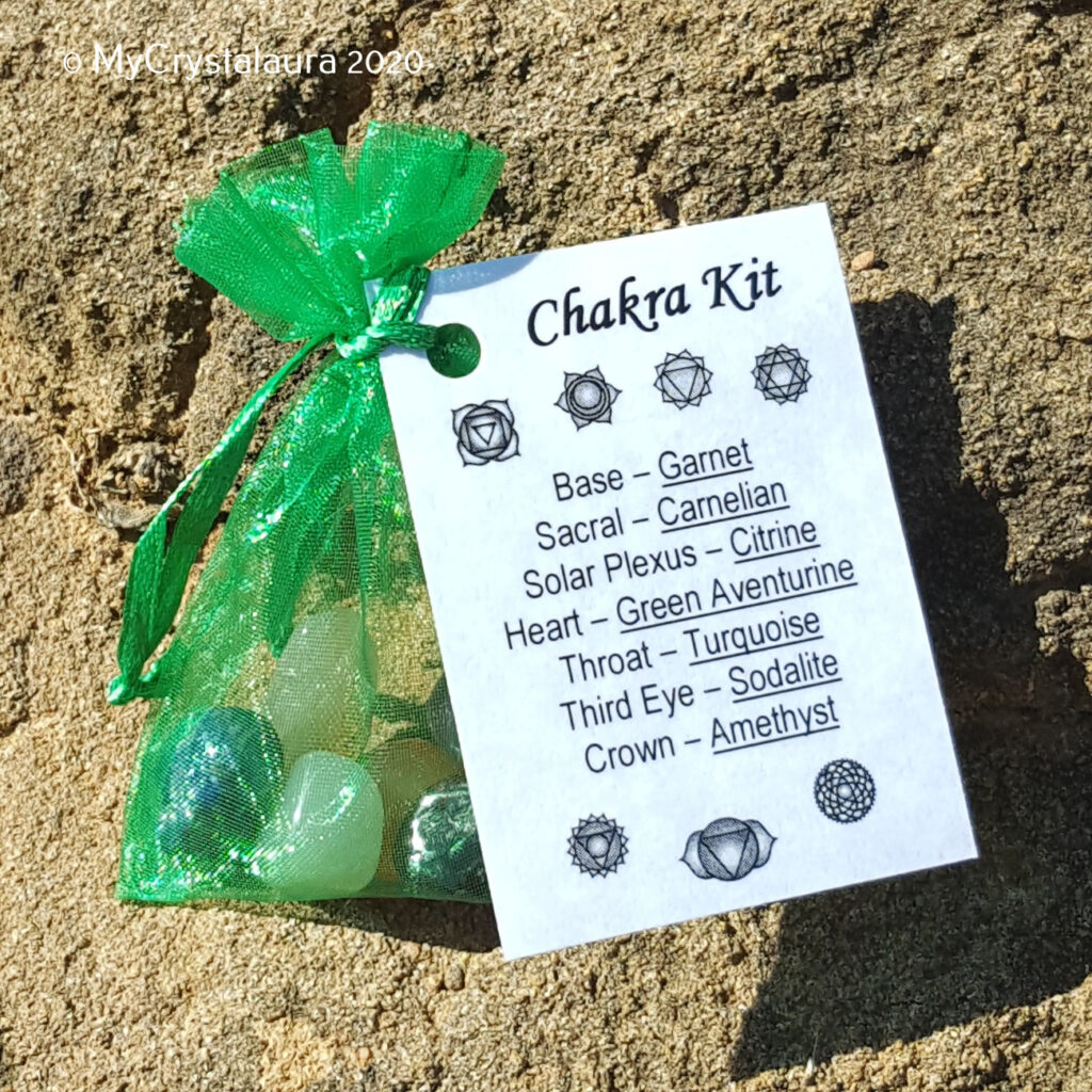 Chakra Kit Crystal healing Kit Buy Crystals Online My CrystalAura