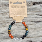 Protection Bracelet - Crystal Healing Bracelet Protection Bracelet - MyCrystalaura