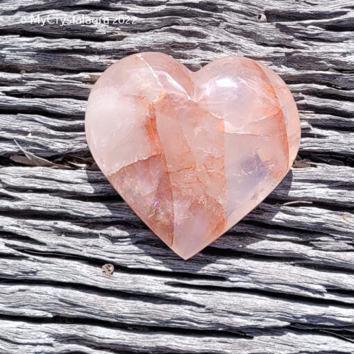 Fire Quartz Heart