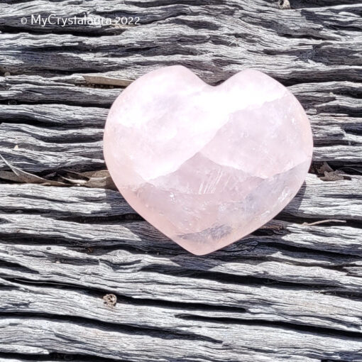 Rose Quartz Heart