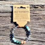 Self Confidence Bracelet, Crystal Healing Bracelet Self-confidence bracelet